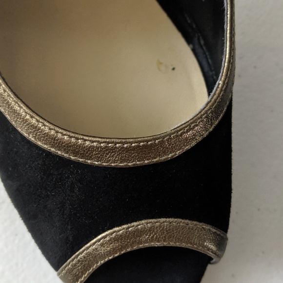 Cole Haan black and gold shoes - Picture 6 of 7